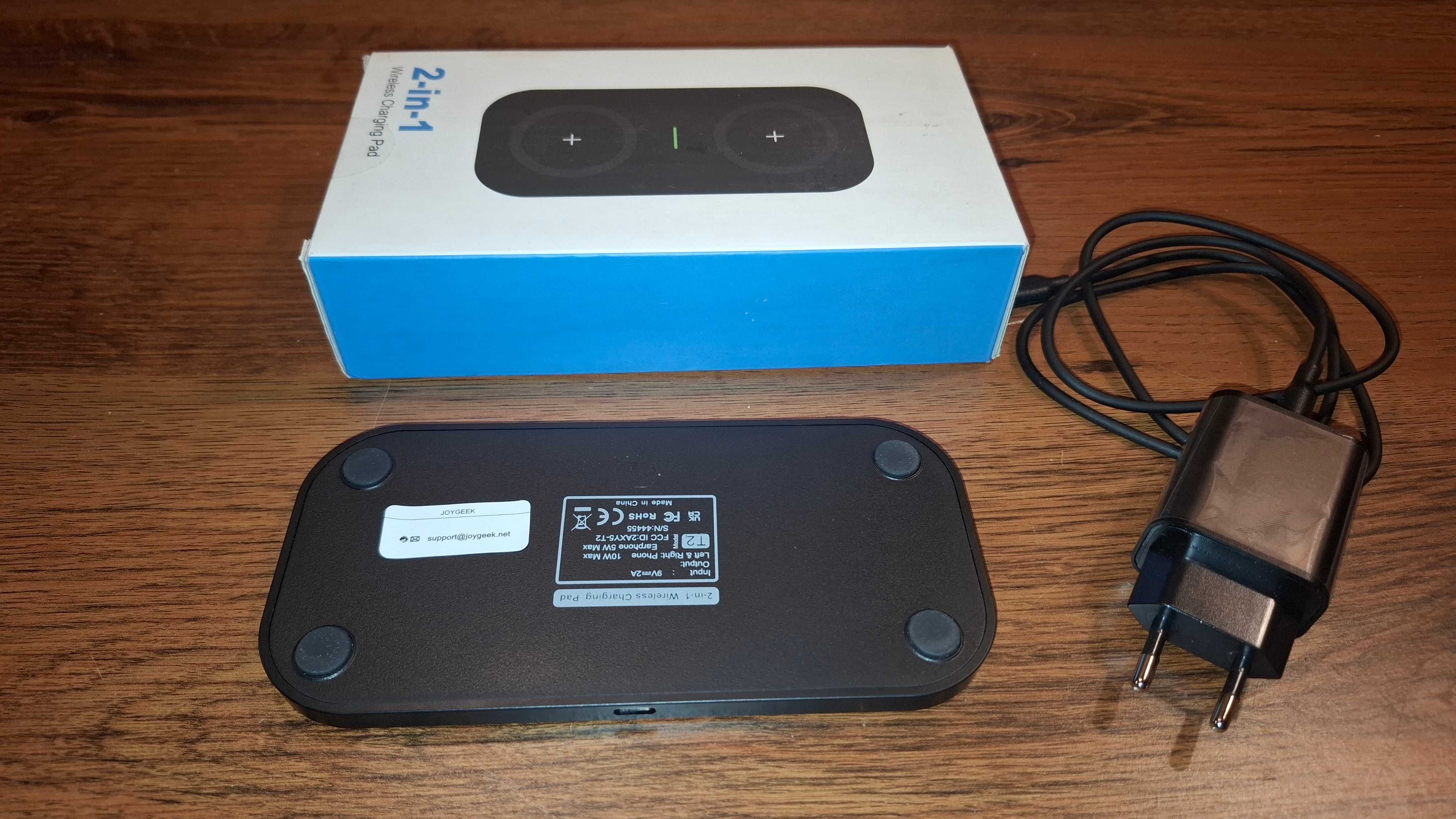 Ładowarka Bezprzewodowa 2 w 1 - Wireless Charger 2 in 1
