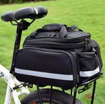 Nowa Torba na bagażnik 3 komorowa sakwa rowerowa pojemna pokrowiec