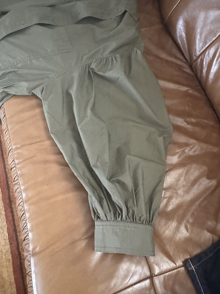 Khaki sukienka H&M  roz M