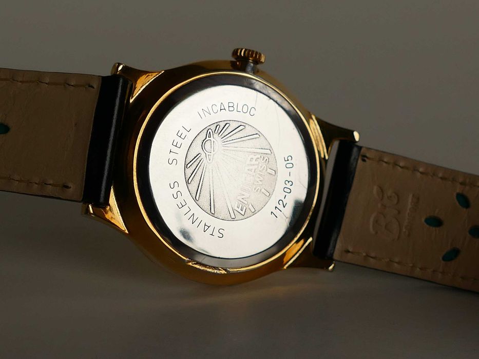 Klasyczny  nakręcany Enicar Swiss cal.AR 112