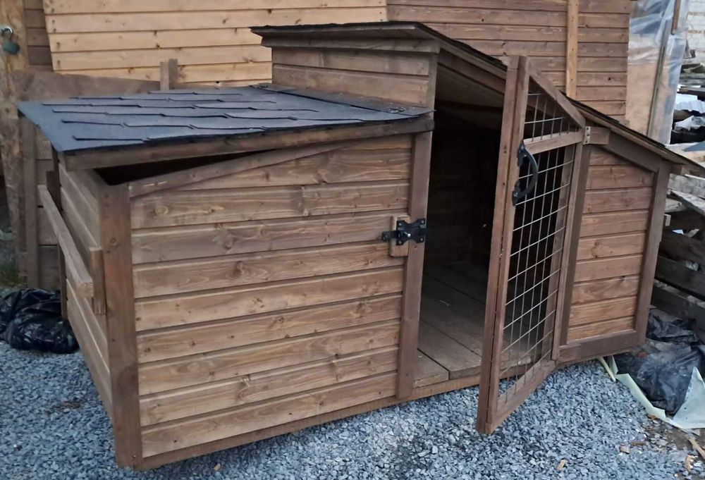 Надійний комфортний вольєр, вольер, буда, будка для собак та тварин