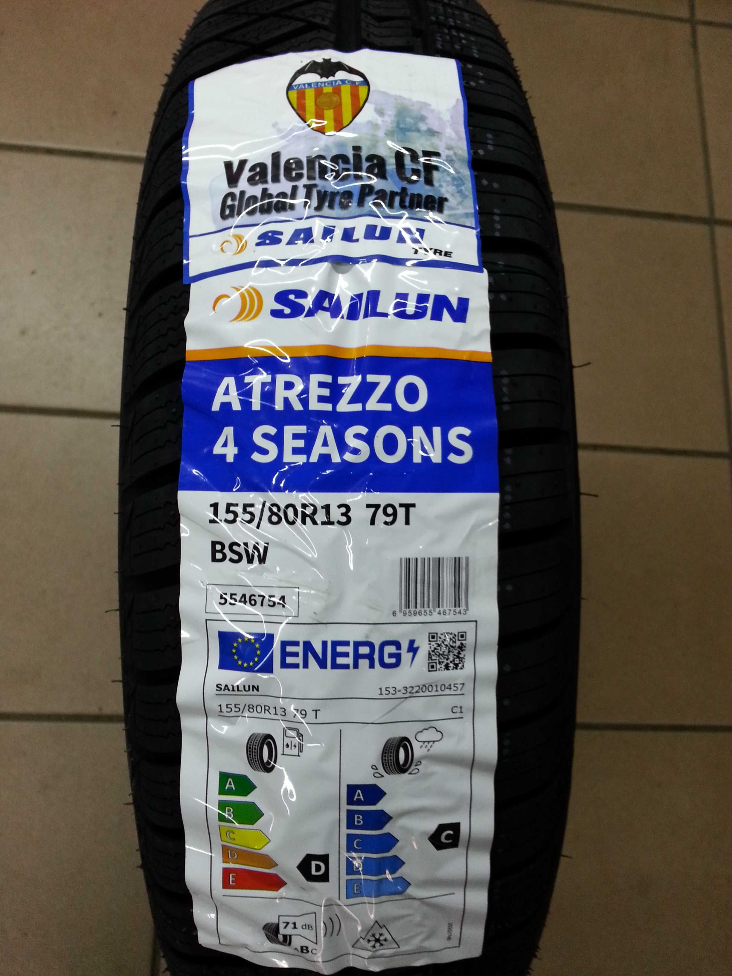 Opony wielosezonowe całoroczne 155/80r13 79T Sailun Atrezzo 4Seasons