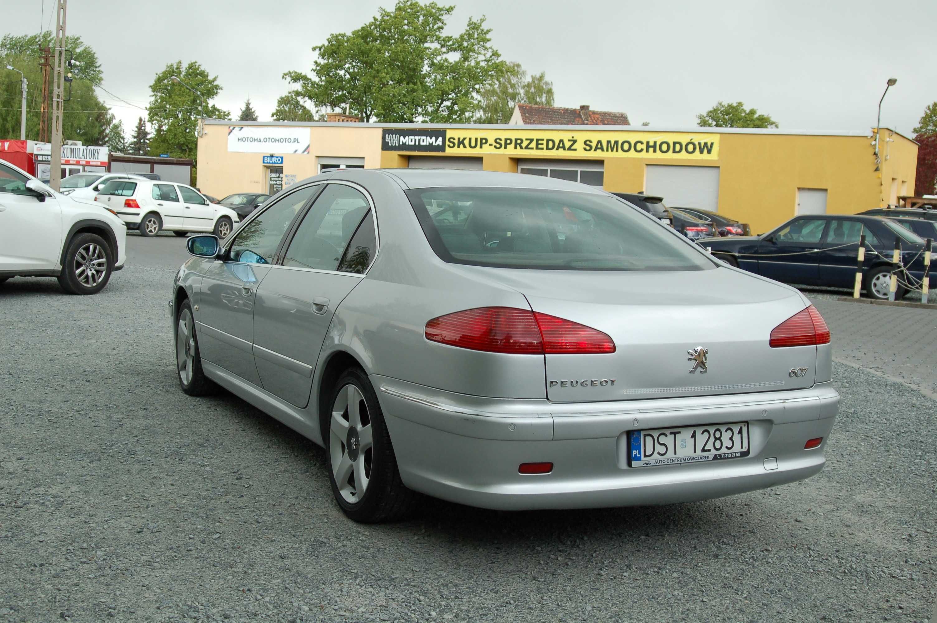 Peugeot 607 2.2 HDi 133 KM 2005 Bogata Wersja, Zarejestrowany