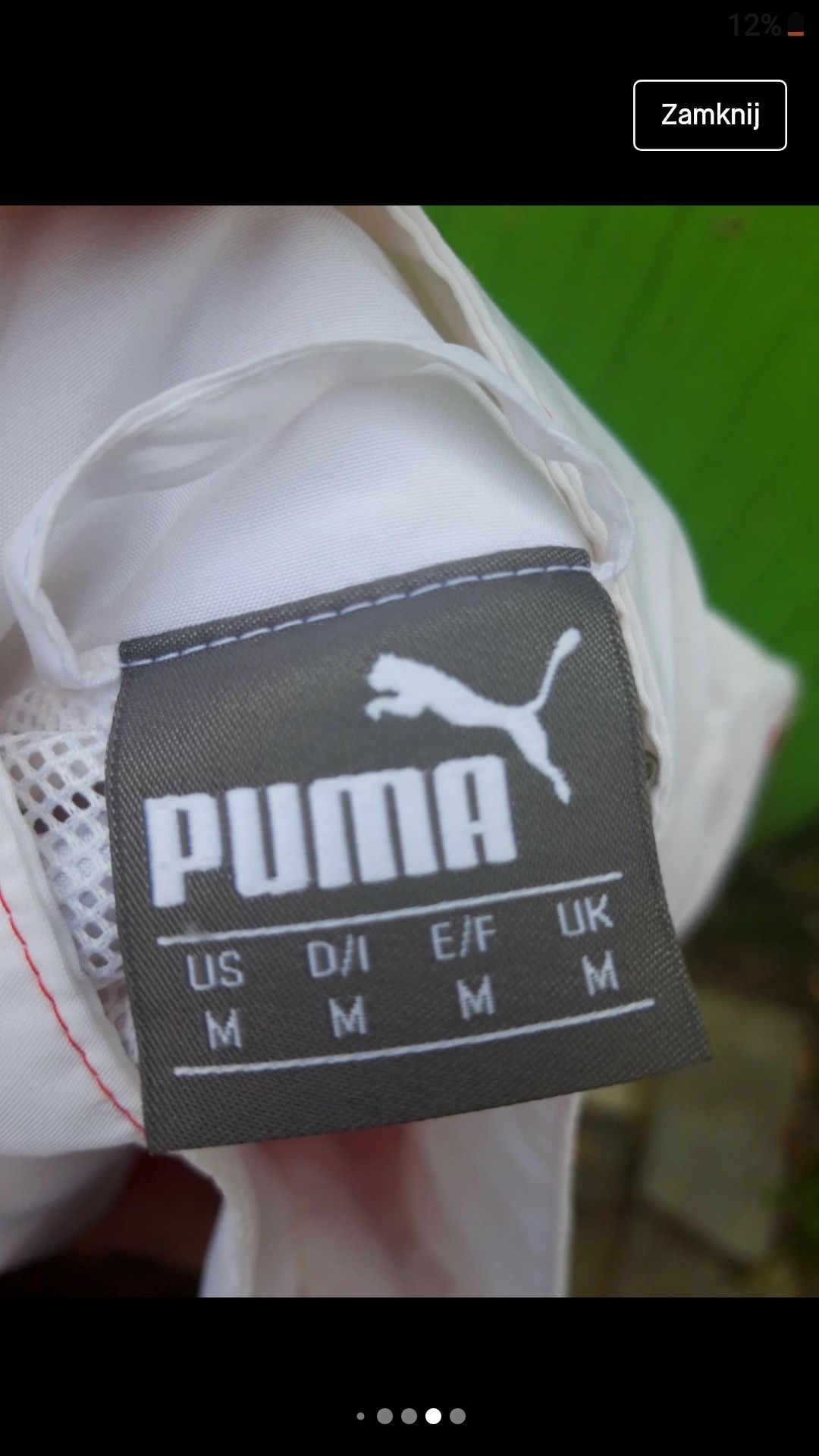 Lekka bluza kurtka Puma M 38