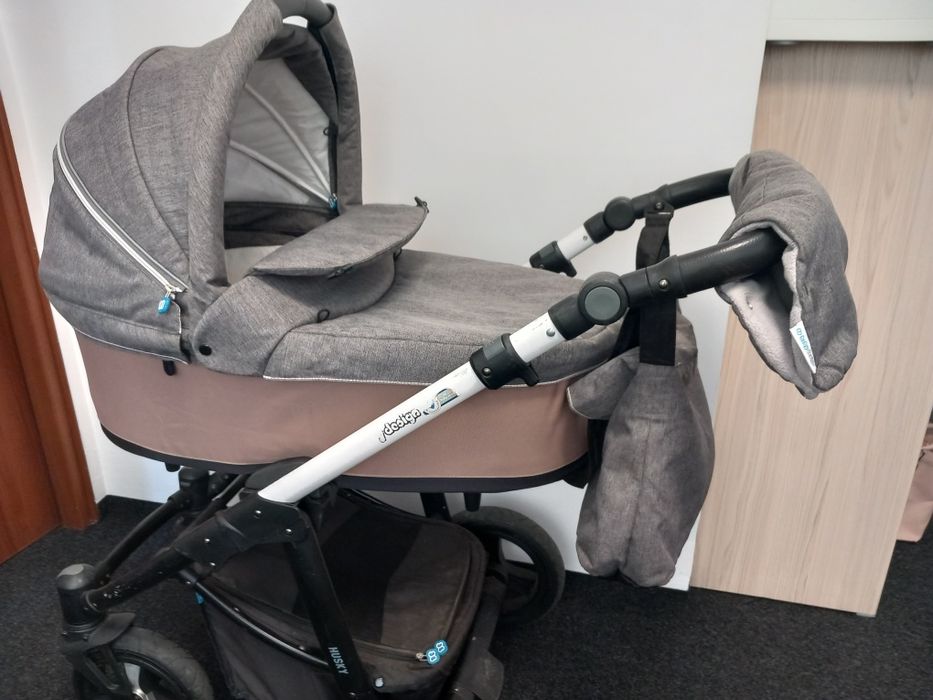 Wózek BabyDesign Husky + gratisy