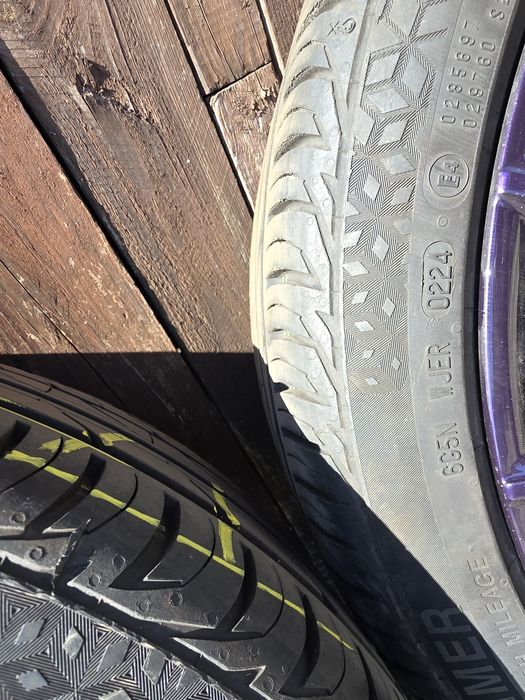 Felgi Aluminiowe R18 5x114.30 + Opony letnie TMPS