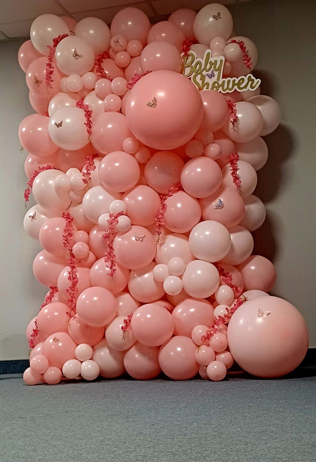 Dekoracje balonowe ścianki imprezy okolicznościowe urodziny chrzest