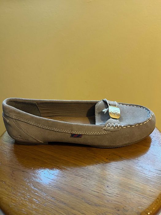 Mokasyny damskie skórzane 39