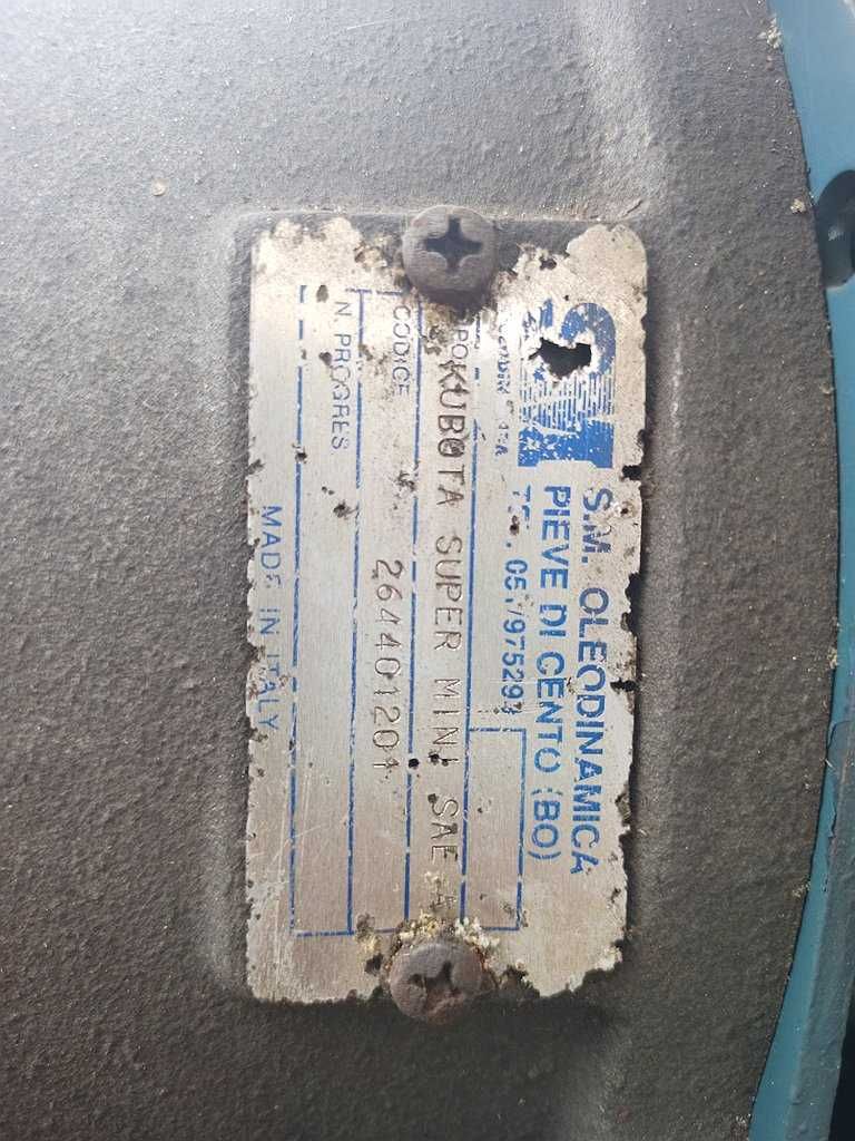 Silnik KUBOTA D722-ES z pojazdu komunalnego EGHOLM 2150