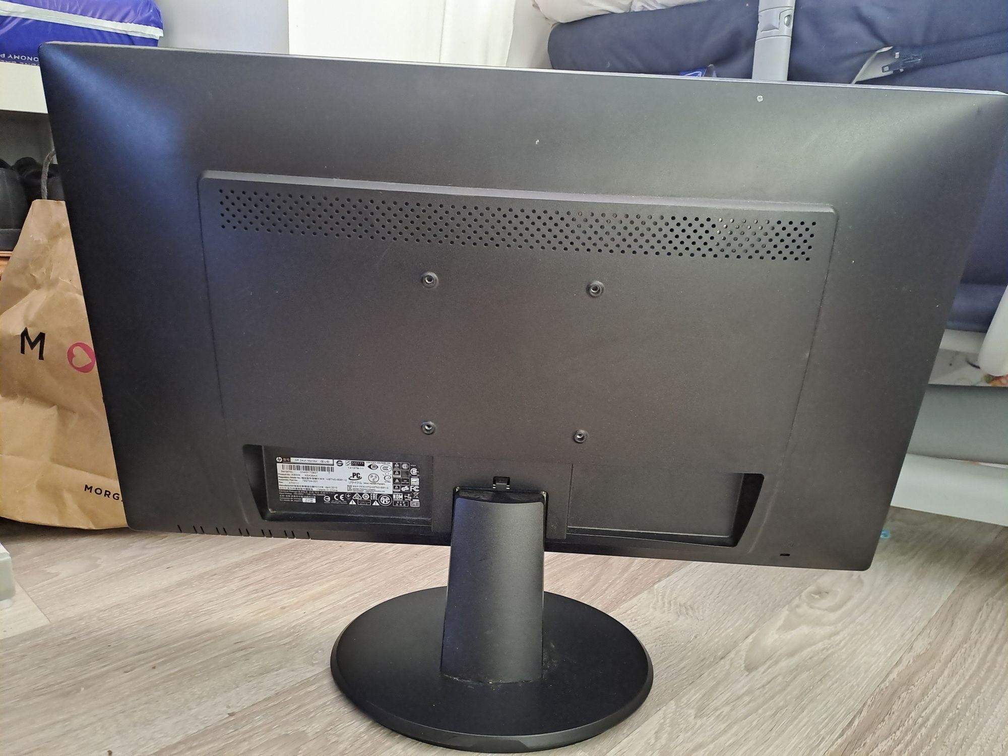 Monitor czarny hp 24uh