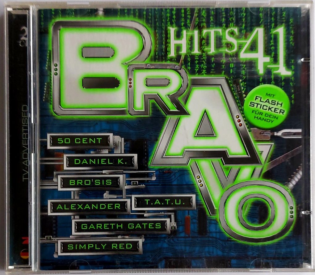 Bravo Hits 41 2CD 2003r Nena Kim Wilde Pink 50 Cent