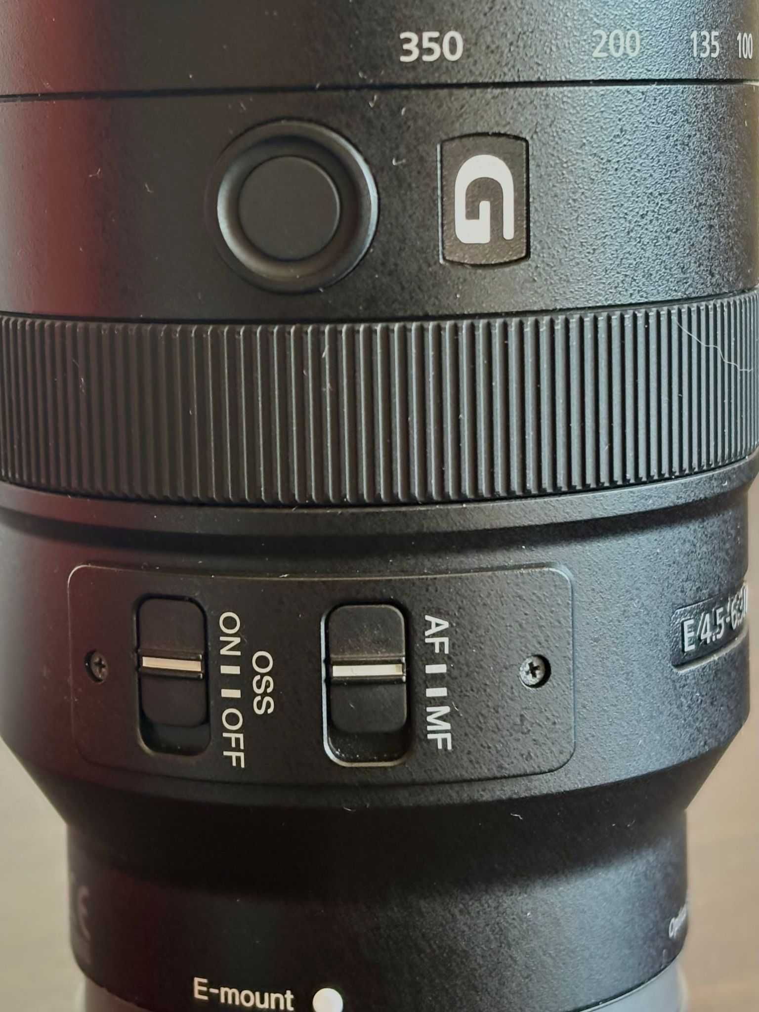 Objetiva Sony SEL70350G como nova