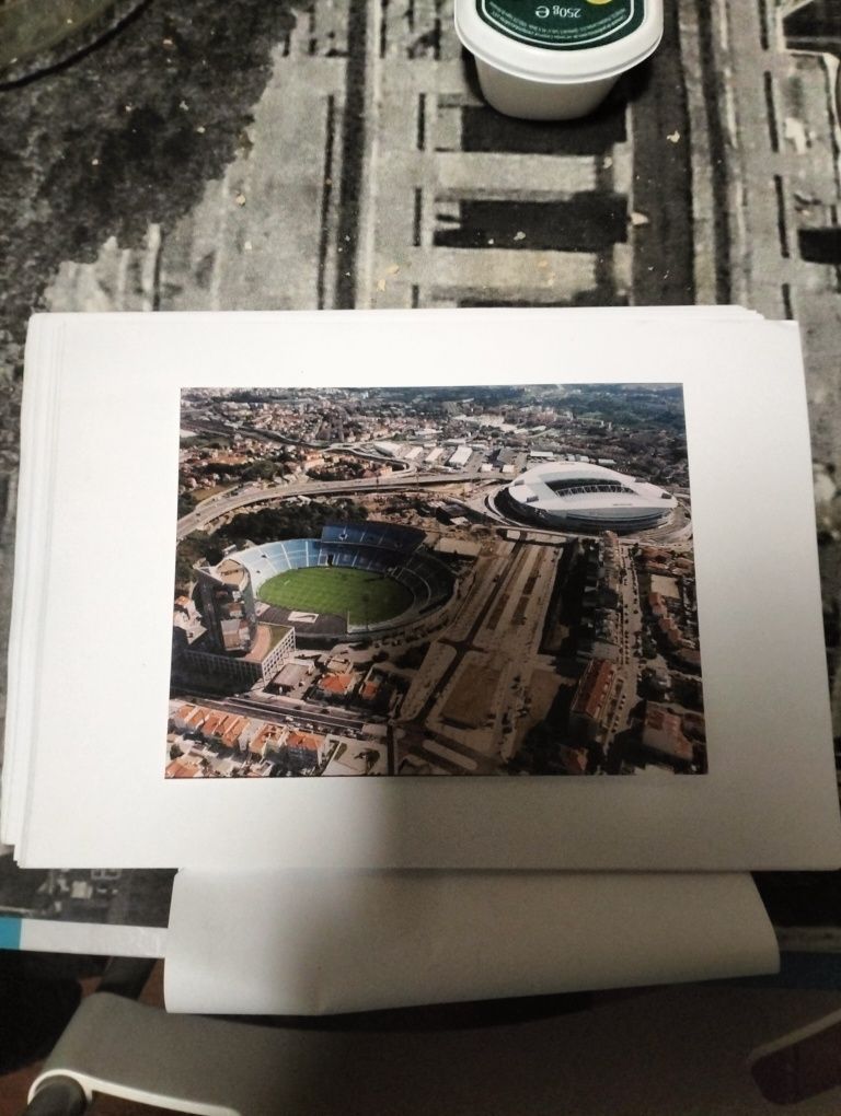 Fotografia aérea estádio  das Antas e Alvalade