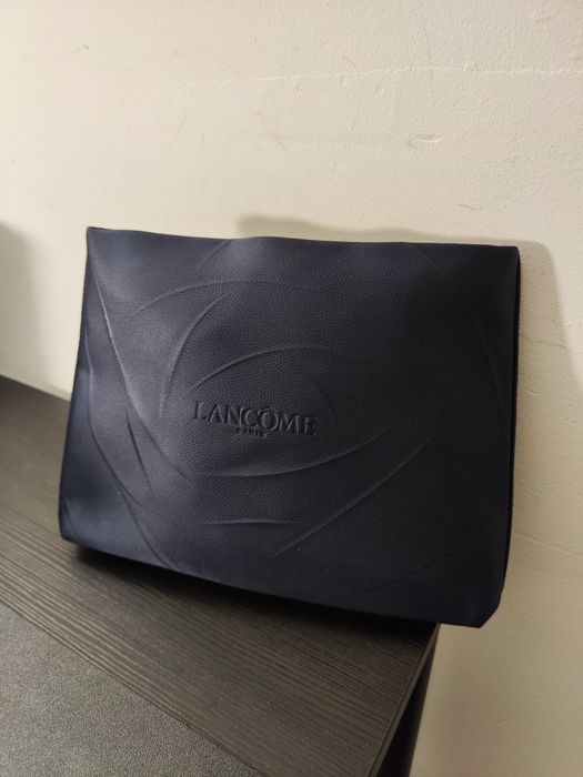 Lancome granatowa kosmetyczka koperta