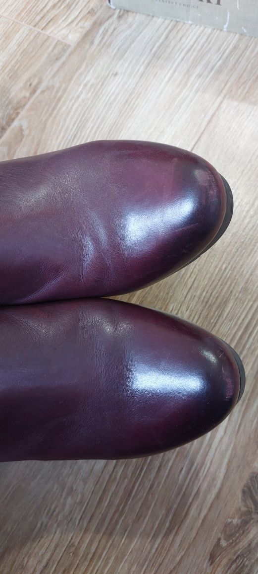 Botki skórzane Lasocki, rozmiar 40