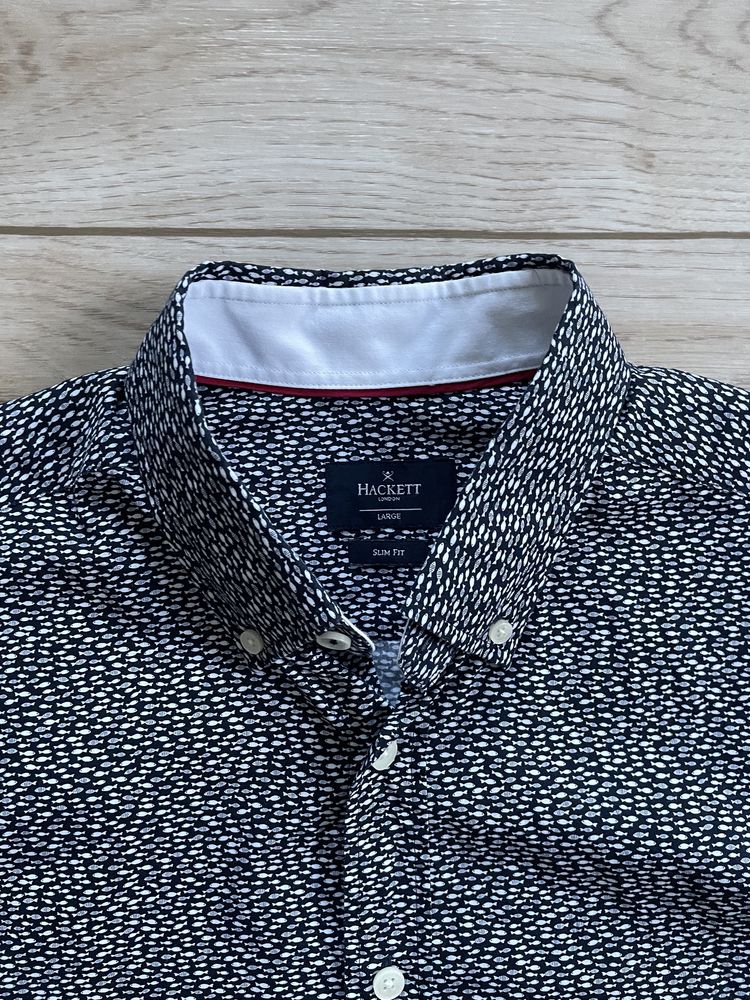 Hackett School Of Fish Print сорочка чоловіча оригінал