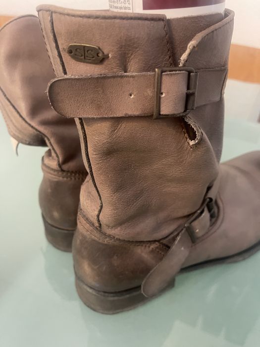 Botas da Salsa em pele
