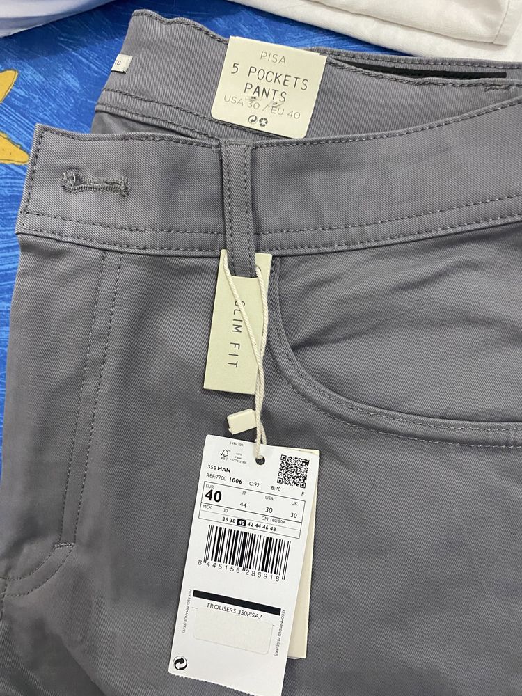 3 calças Mango homem
