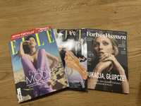 Nowe gazety Maj Twój styl Elle Forbes Woman 3 w cenie 1 kobiece pisma