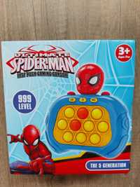 Gra Pop It Push Spiderman Elektroniczna Zręcznościowa Nowa