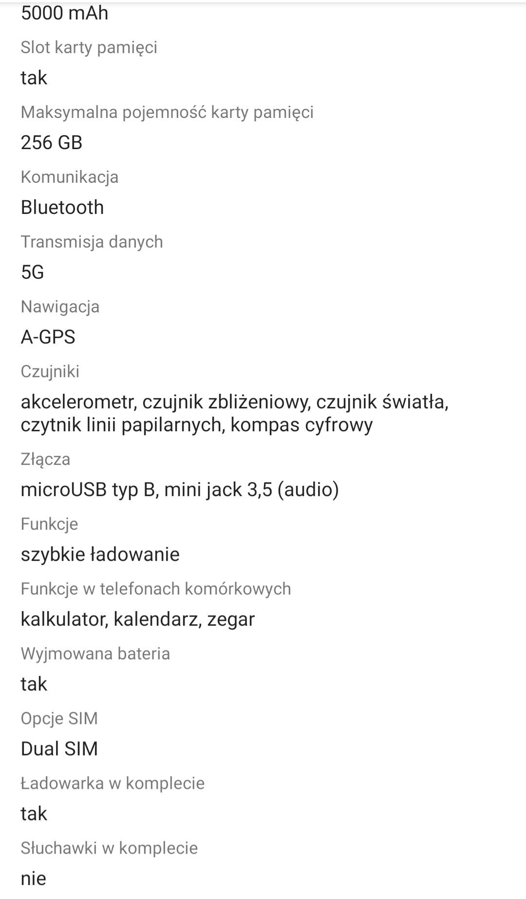 Smartfon Realme C 25Y 4/64 GB niebieski