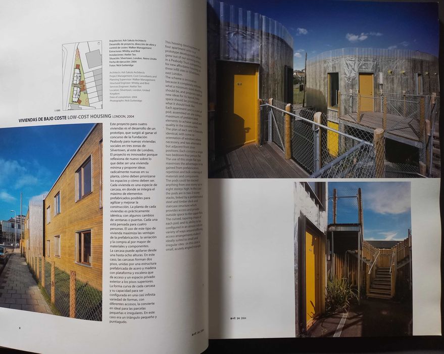 Livro/ Revista de arquitectura A+T