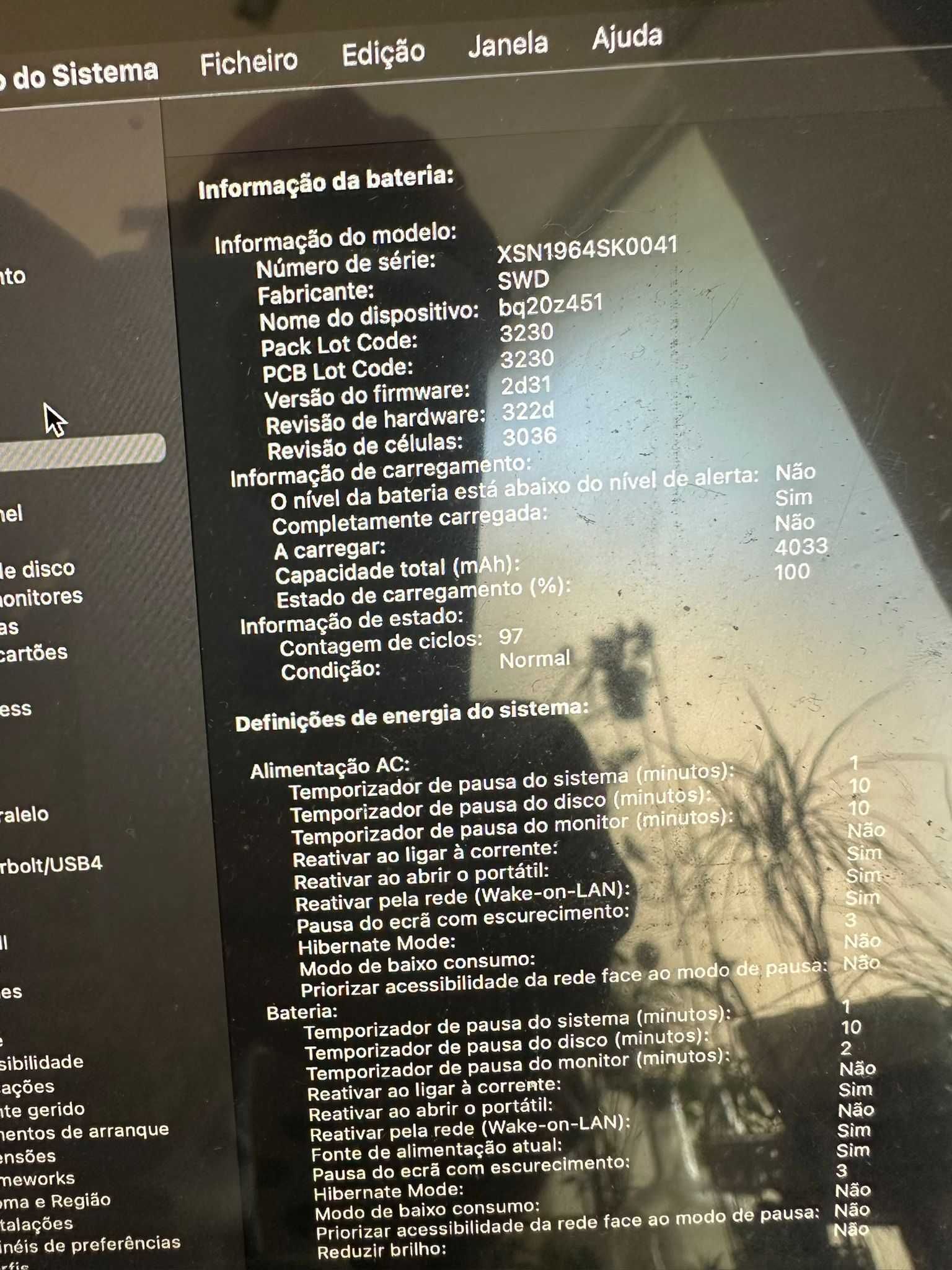 MacBook Pro 2019 de 13 polegadas, A1989, 16GB RAM, i5, 256GB SSD