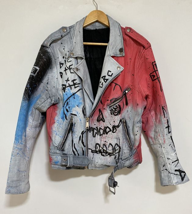 Кожанная куртка Lil Peep M L XL шкіряна куртка Лил Пип мерч sk8 y2k