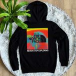 Зип Худи ‣ The North Face MultiColor ‣ ХС С М Л ХЛ ‣ BIG Принт ‣ ТНФ