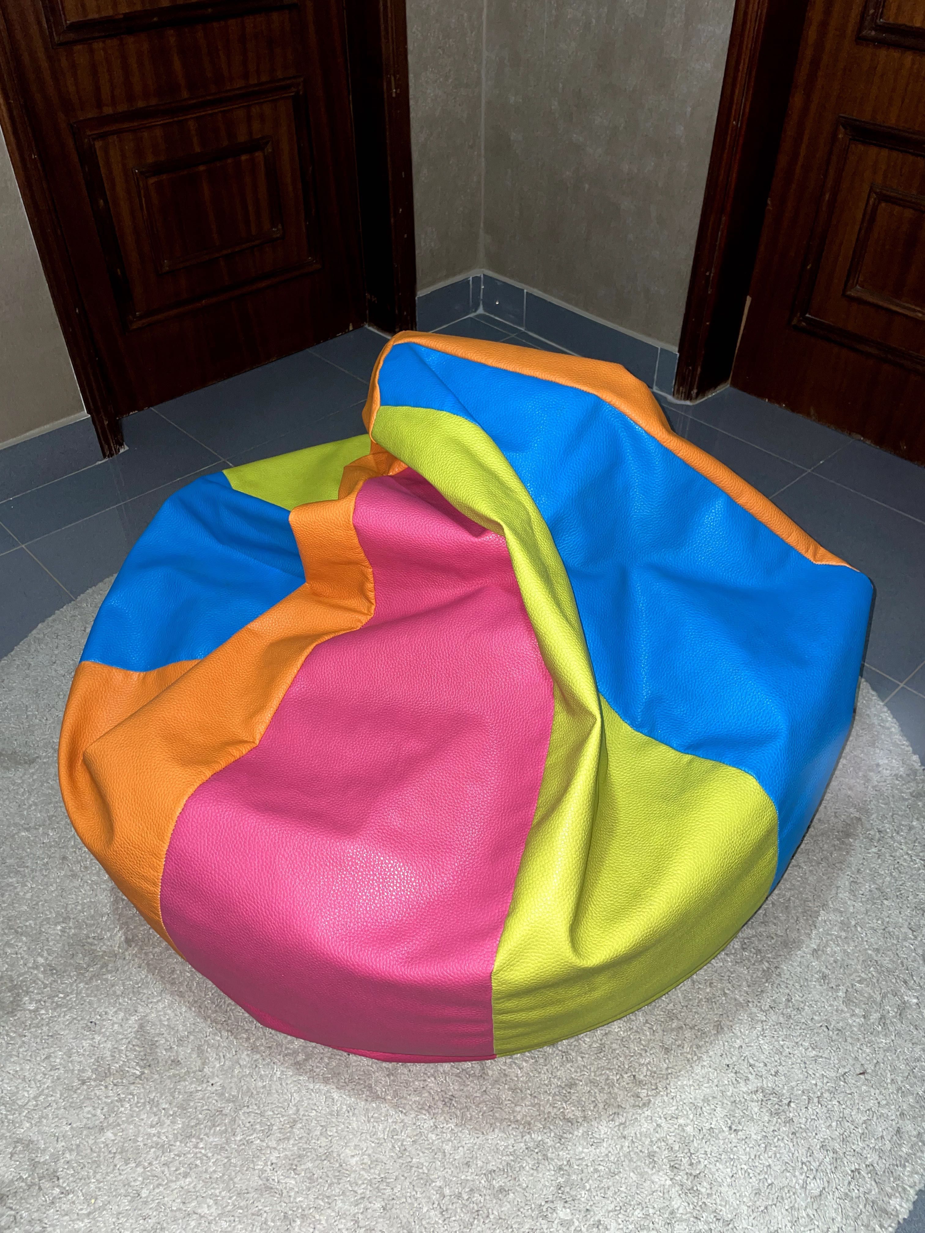 Puff criança multicolor