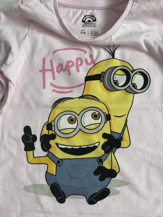 2 pak piżamek Cool Club Smyk r. 116 My little pony Minionki