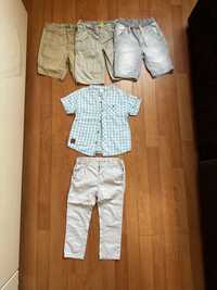 Речі на хлопчика 2 роки Штаны брюки шорты рубашка шведка сорочка