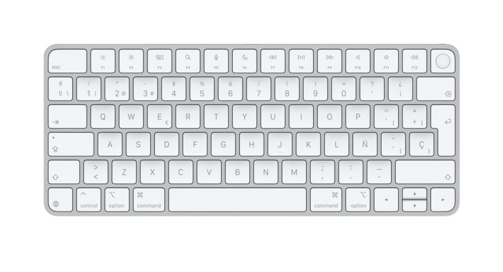 Teclado Apple NOVO com touch ID espanhol