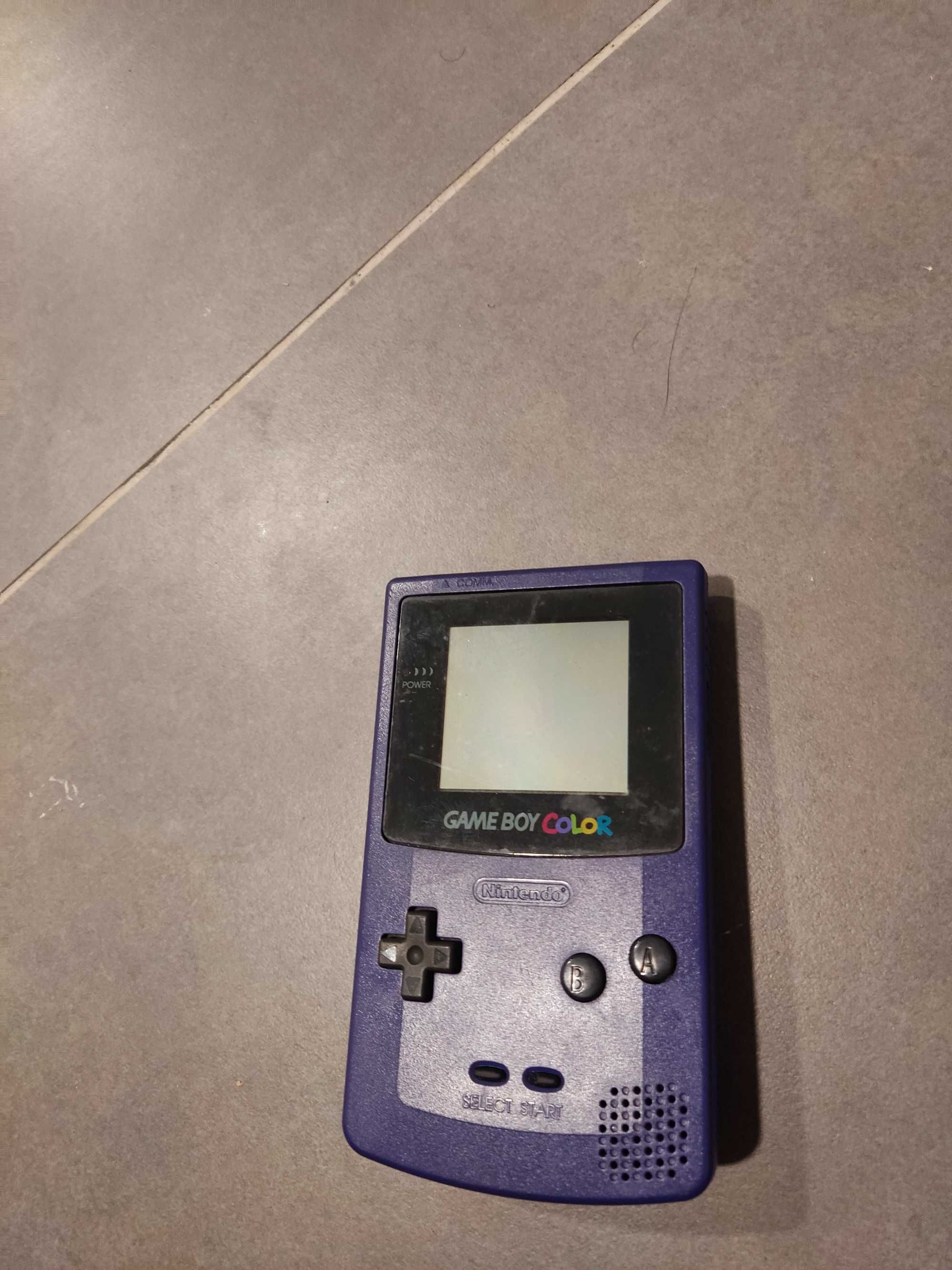 GameBoy Color - Roxo - Com caixa e jogo WarioLand II