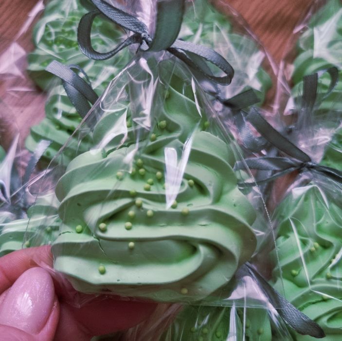 Bezy beziki świąteczne choinka