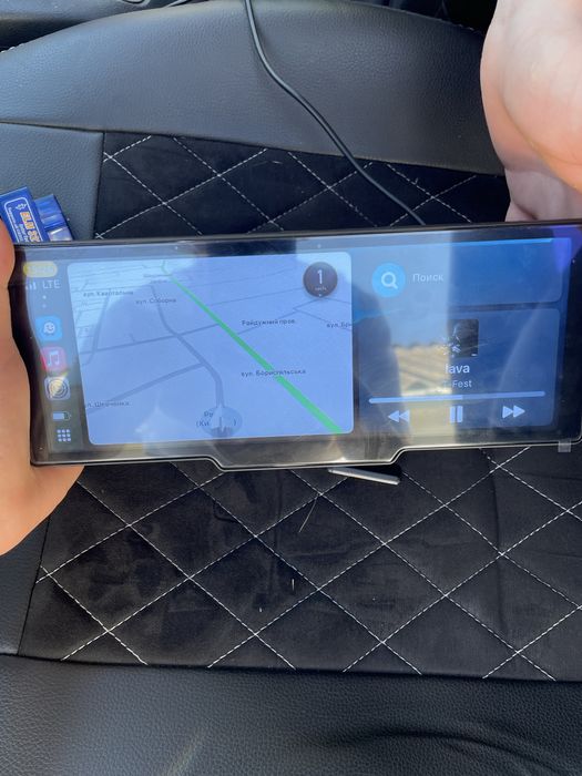 Универсальный сенсорный дисплей, монитор CarPlay и Android Auto в авто