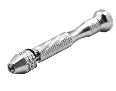 Mini Berbequim manual com conjunto de 10 brocas.