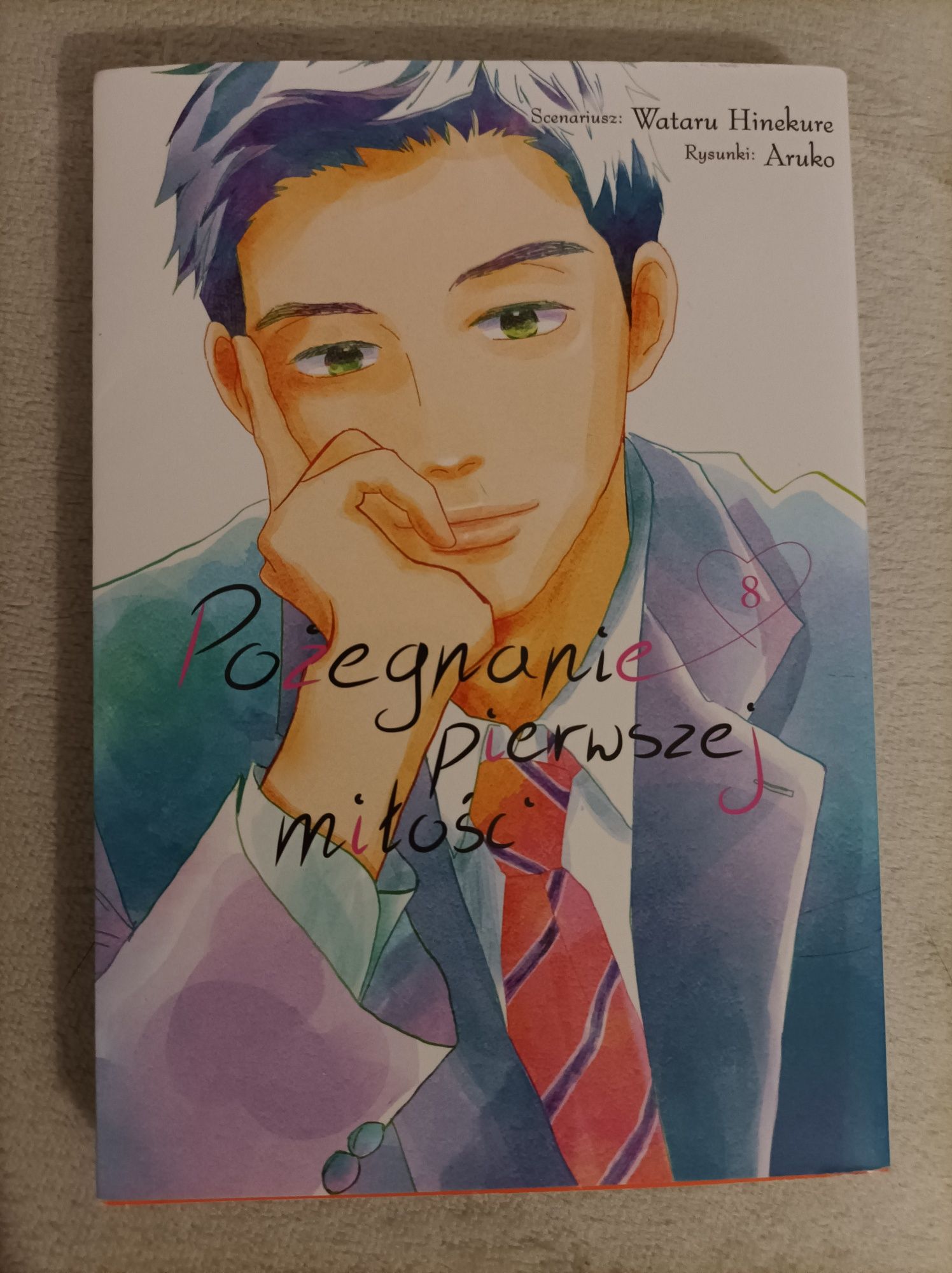 Manga bl "Pożegnanie pierwszej miłości " tom 8