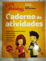 Caderno e manual escolar de aluno  5° ano - 100% musica , Texto