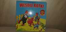 Wesołe kotki - książka, grube kartki