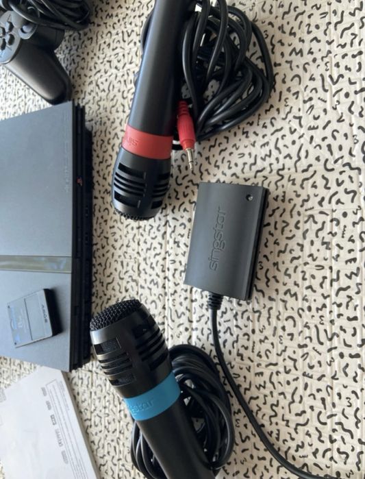 PlayStation 2 + Acessórios + Jogos