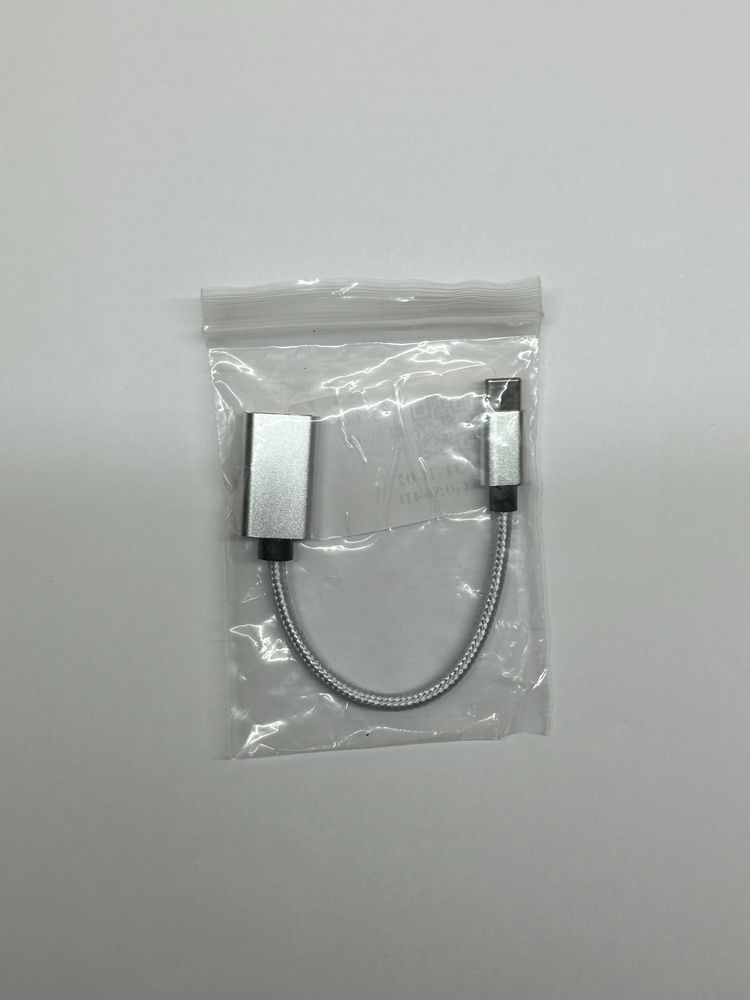 Adaptador USB-C para USB (NOVO) - prateado