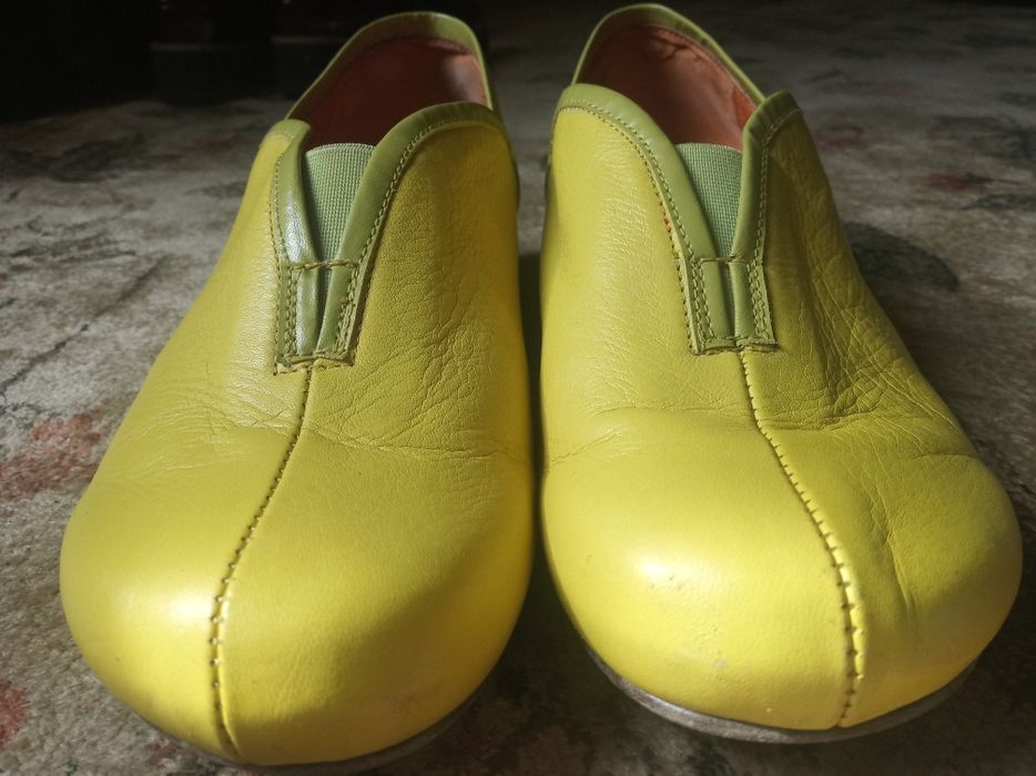Buty bpc selection w kolorze kanarkowym
