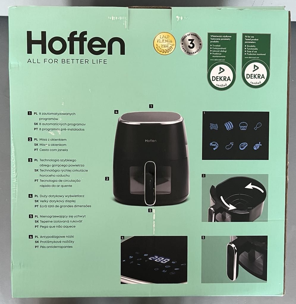Nowa frytkownica beztłuszczowa AIR FRYIER 1550W