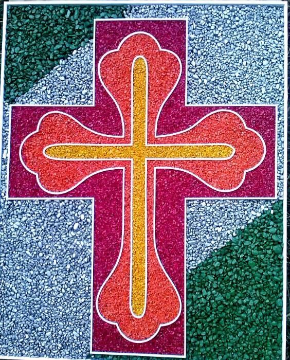 Щебень цветной,крошка декоративная, гравий крашенный