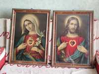 Obrazy oleodruki Jezus i Maryja