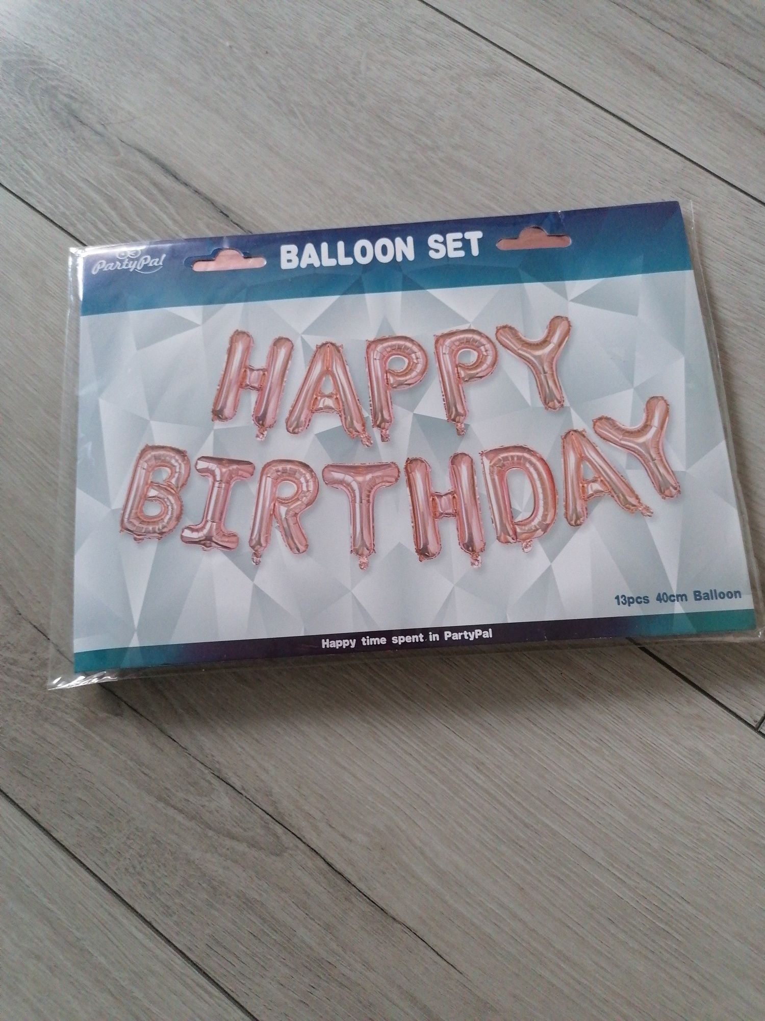 Balony napis happy Birthday