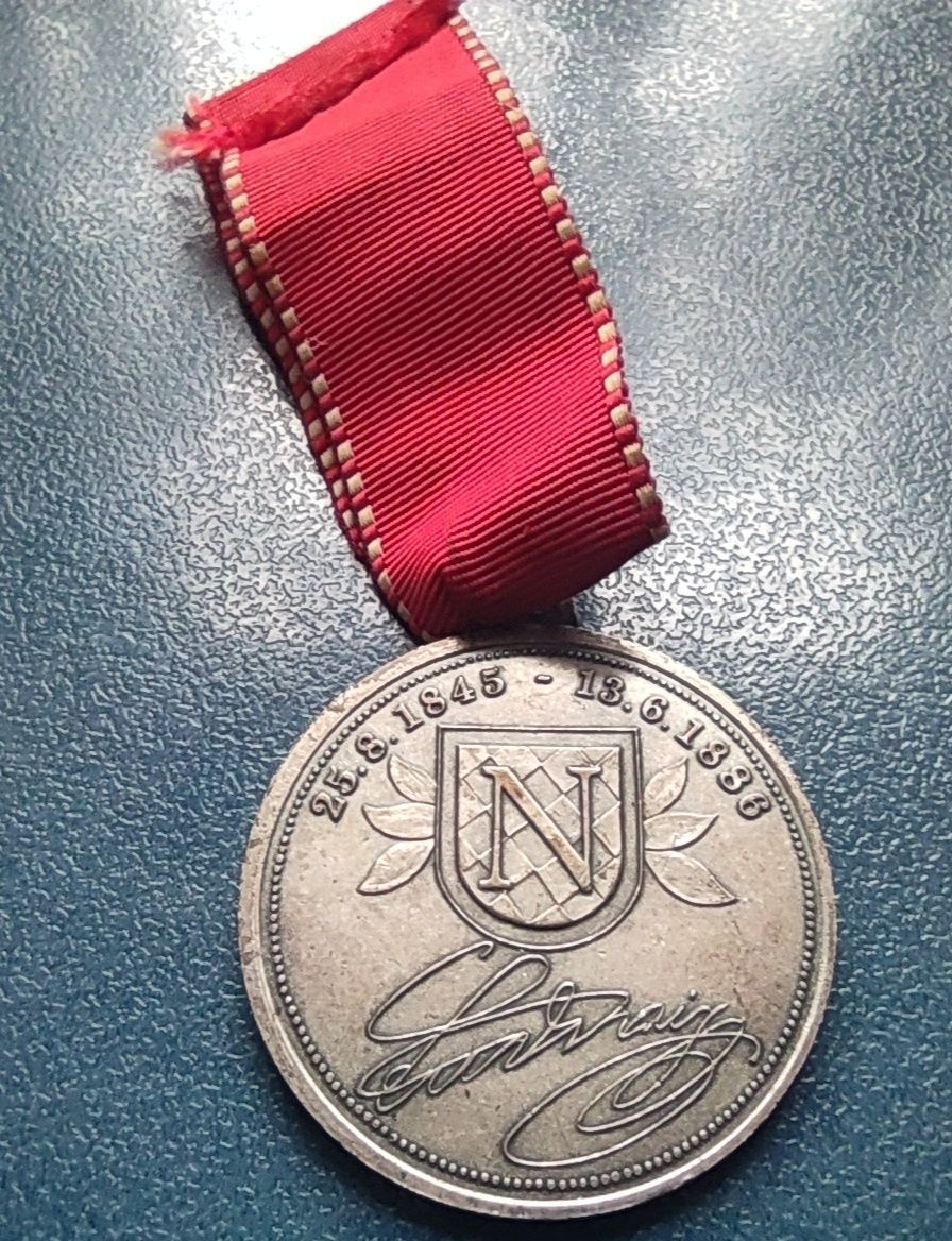 Medal Ludwig  II Koenig V. Bayern