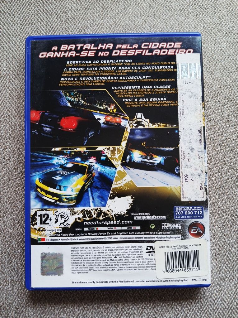Need For Speed Carbon Playstation 2