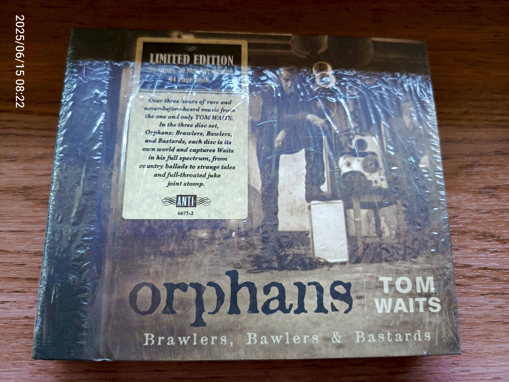 Tom Waits orphans cd limitowany box nowy